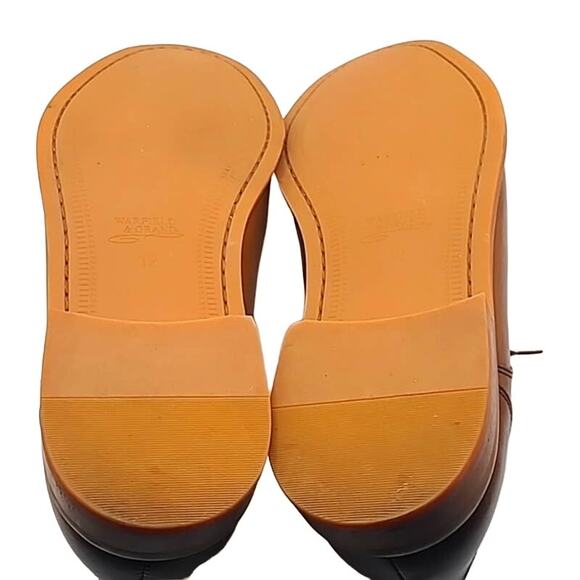 Excellent Warfield & Grand Adler Brown Leather LaceUp Oxford Dress Shoes Size 12 - Picture 2 of 7